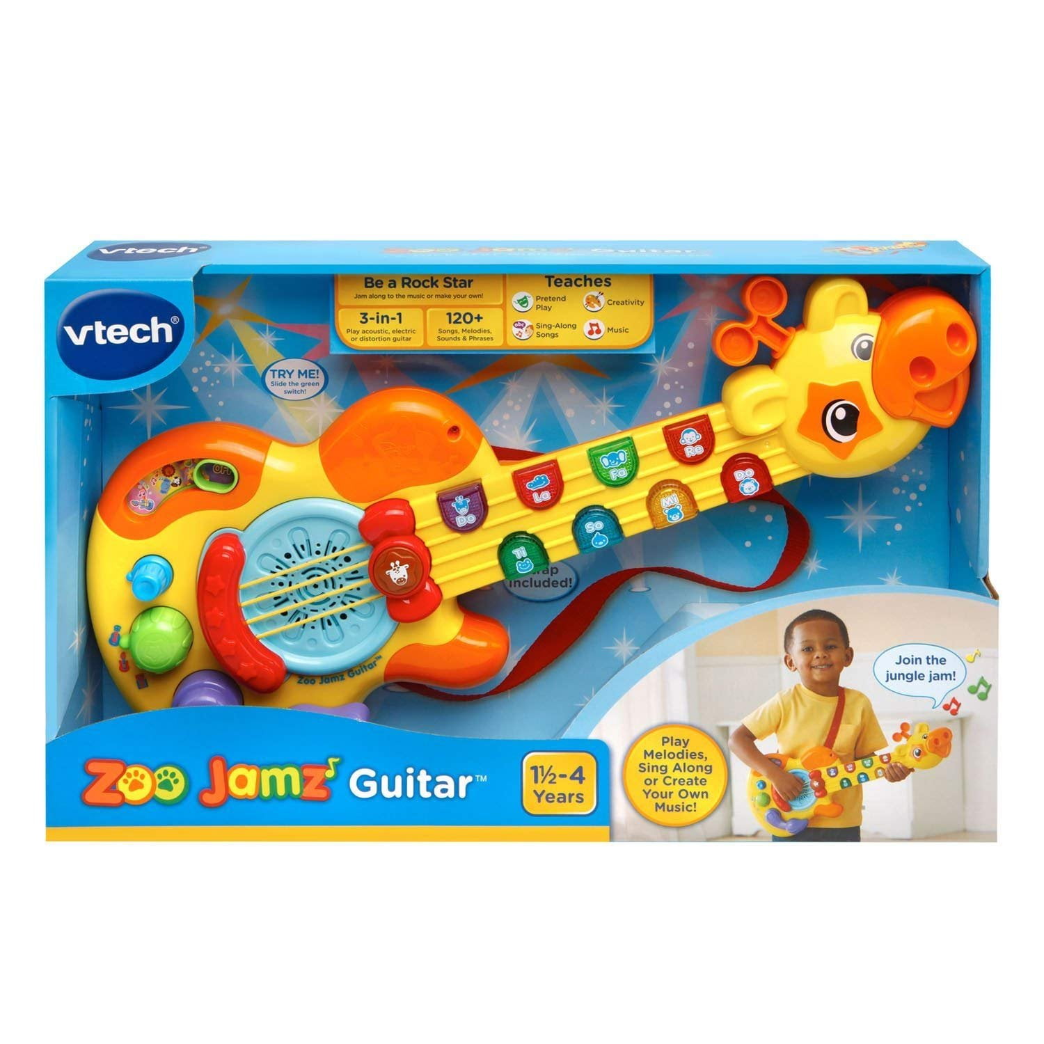 Vtech Zoo Jamz Guitar Walmart Com Walmart Com