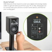 Kanto ORAMB Powered Reference Bluetooth Desktop Speakers with 3 Year Amber Protection Plan (2023)