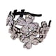 thumbnail image 2 of Diademas para mujer, diadema cuadrada con flores de cristal, accesorio para el cabello con cristales brillantes, pinza para el cabello de 3 ml., 2 of 4