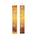 thumbnail image 2 of Gustave Halloween Decorations Outdoor Trick or Treat Halloween Porch Signs Banners Hanging Witch Decor for Front Door Home Yard Indoor Decor, 2 of 6