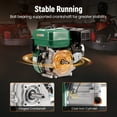thumbnail image 3 of Maxpeedingrods 212cc 4-Stroke 7HP Gas Engine Motor Recoil Start Horizontal Go Kart Water Pump, 3 of 7