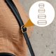 thumbnail image 5 of 80pcs Bolso de bricolaje Hebilla Bolsas Bag Bagles Hebillas ajustables Hebillas de ropa, 5 of 7