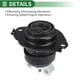 thumbnail image 4 of Soporte de Motor de Motor Unique Bargains, Soporte de Motor de Amortiguación, para Chrysler 300 3.6L 5.7L 2013, No.4726030AG, Negro, 4 of 6