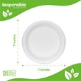 thumbnail image 2 of Compostable 7 Inch Round Plates Value Pack, 2 of 3
