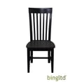 thumbnail image 2 of BingLTD - Grace 40" Tall Dining Chair - Black Set of 2 (CH465-RW-BLK), 2 of 3