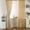 Beige, variant on Yesbay Curtain Window Curtain No Odor Comfortable Rod Through Curtain Room Darkening Window Curtain for Bedroom