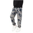 thumbnail image 3 of Juslio Boys Pants Elastic Waisted Outdoor Sports Mid Size Gray, 3 of 3
