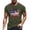 Army Green, variant on Mens T Shirts Fashion July Celebration Print Mens Spring Shirt,Army Green,S
