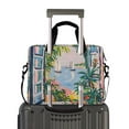 thumbnail image 2 of FORMRS 16" Laptop Bag Carrying Sleeve Case with Handle Travel Shoulder Briefcase, Floral Seaside, 2 of 8
