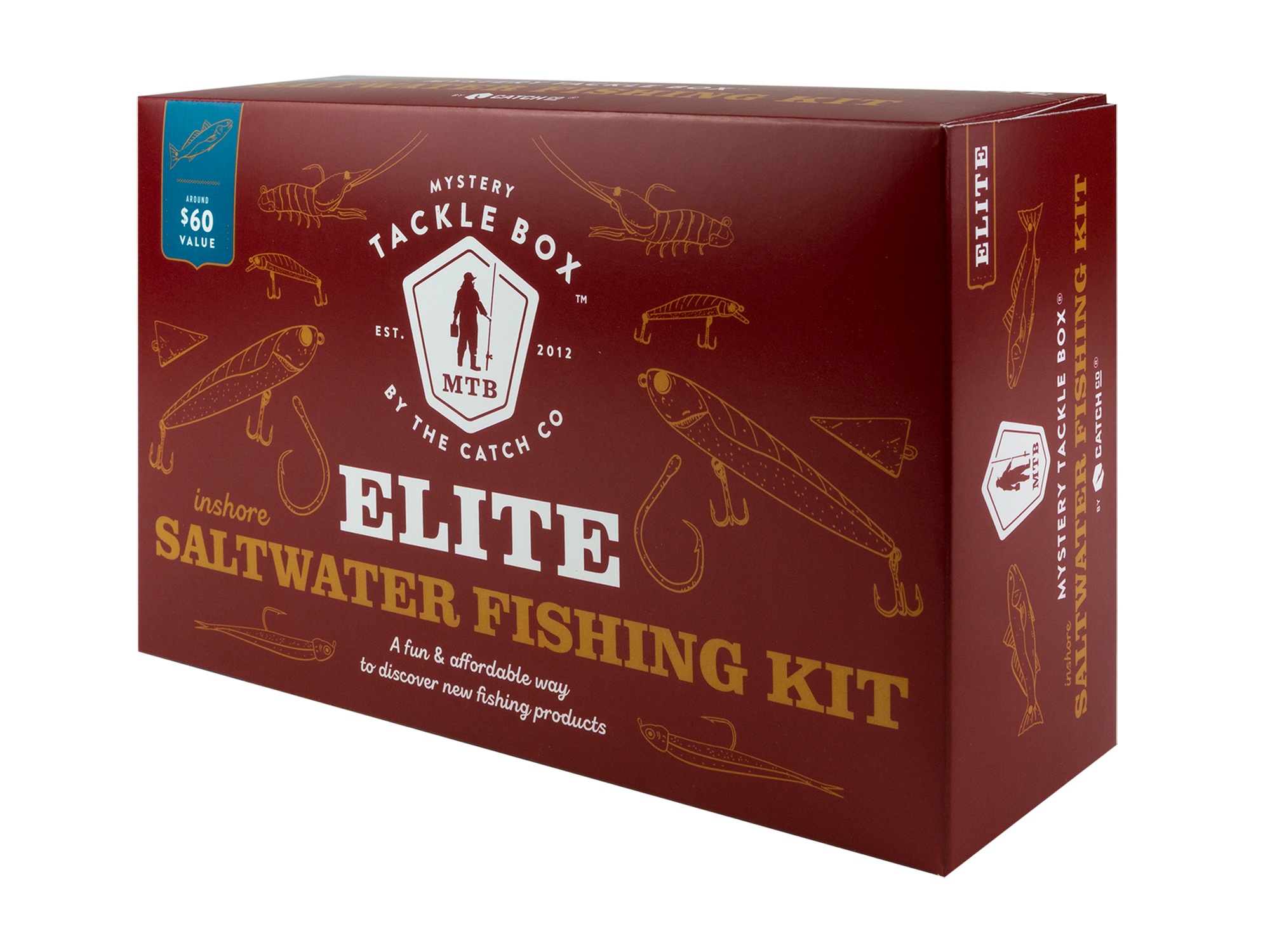 Mystery Tackle Box Elite Saltwater Fishing Lure Kit