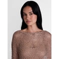 thumbnail image 4 of Madden NYC Women's Sequin Poncho, Sizes XS-XXL, 4 of 5