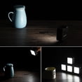 thumbnail image 4 of Panel de luz LED para video, luz bicolor, lámpara portátil brillante para DSLR, teléfonos inteligentes, cámaras, filmación fotográfica, YouTube, entrevistas, 4 of 5