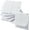 White, variant on Mr. Pen- Graph Paper Sticky Notes, 6 Pads, 3x3 Inch, Bright Colors, Graph Sticky Notes