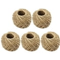 thumbnail image 1 of 5 Rolls Jute Twines Hemp Ropes Twine Ropes for Gift Wrapping Burlap Strings, 1 of 8