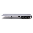 thumbnail image 2 of 48ft 3-Axle Flatbed Trailer Gray Top 1/87 (HO) Plastic Model by Promotex, 2 of 5