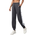 thumbnail image 1 of Pantalones deportivos casuales con botones y puños para mujer: pierna ancha, cordón ajustable, tejido suave y transpirable. Tallas: S-XL., 1 of 8