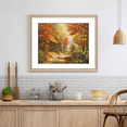 thumbnail image 4 of Diamond Dotz Thomas Kinkade A Walk Down Autumn Lane Diamond Painting Kits for Adults - Diamond Art Kits a Relaxing Creative Craft Kit with Dotz Gems 20x16, 4 of 4