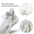 thumbnail image 7 of Abstract Grey Art Walking Shoes for Men Woman Lightweight Tennis Fashion Elastic Sports Shoes Cushion Basketball Shoes, 7 of 7