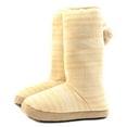 thumbnail image 3 of Luckers Women's Classic Cashmere Slipper Boots In Cream Size 6.5-7.5, 3 of 4