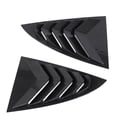 thumbnail image 2 of Rear Window Cover Trim, 2Pcs Car Rear Window Shutter Cover Trim Stylish Look Window Louver Side Vent Trim Replacement for Model 3 2023 and Later, 2 of 8