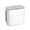 Grey, variant on 7.8*4.6*7.2 Inch 2-in-1 Mini and Paper Towel Box, Multifunctional Desk Can with Built-in Paper Towel Holder, Countertop Can with Lid, Garbage Bin for Office Home Bathroom Kitchen