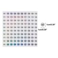 thumbnail image 2 of Unique Bargains Consecutive Numbers Gift Stickers 0.39"x0.39" 20Pcs Colorful (101-200), 2 of 5