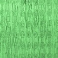 thumbnail image 1 of Ahgly Company Indoor Square Abstract Emerald Green Modern Area Rugs, 6' Square, 1 of 4