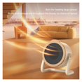 thumbnail image 7 of Portable Desktop Heater Fan Energy Saving Fast Heating Ultra-Quiet Warmer Personal Space Heater, 7 of 7