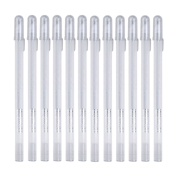 Chmadoxn Office & Stationery White Gel Pens Fine Point Tip Gel Ink Pens For Illustration 15ml a highlighter