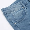 thumbnail image 6 of vigerkar Womens High Waist Baggy Jeans Wide Leg Casual Petite 2025 Stretch Denim Pants Blue, S, 6 of 9