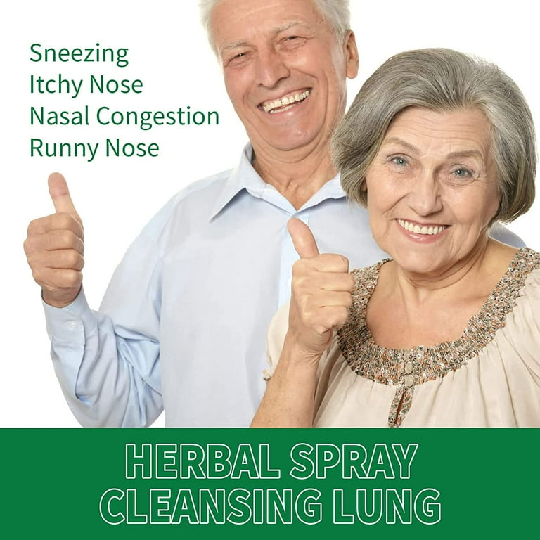 2023 New Onnature Organic Herbal Lung Cleanse & Repair Nasal Spray