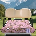 thumbnail image 2 of Uorisanigo Golf Cart Seat Cover Towel Blanket Universal Fit for Yamaha/EZGO/Club Car 2-Seat Carts, Pink Camo Hunting Golf Cart Accessories for Ultimate Comfort & Protection, 2 of 7