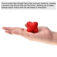 thumbnail image 4 of Uxcell Bounce Reaction Balls Coordination Training Ball Agility Trainer TPR Low Difficulty, Red, 4 of 5