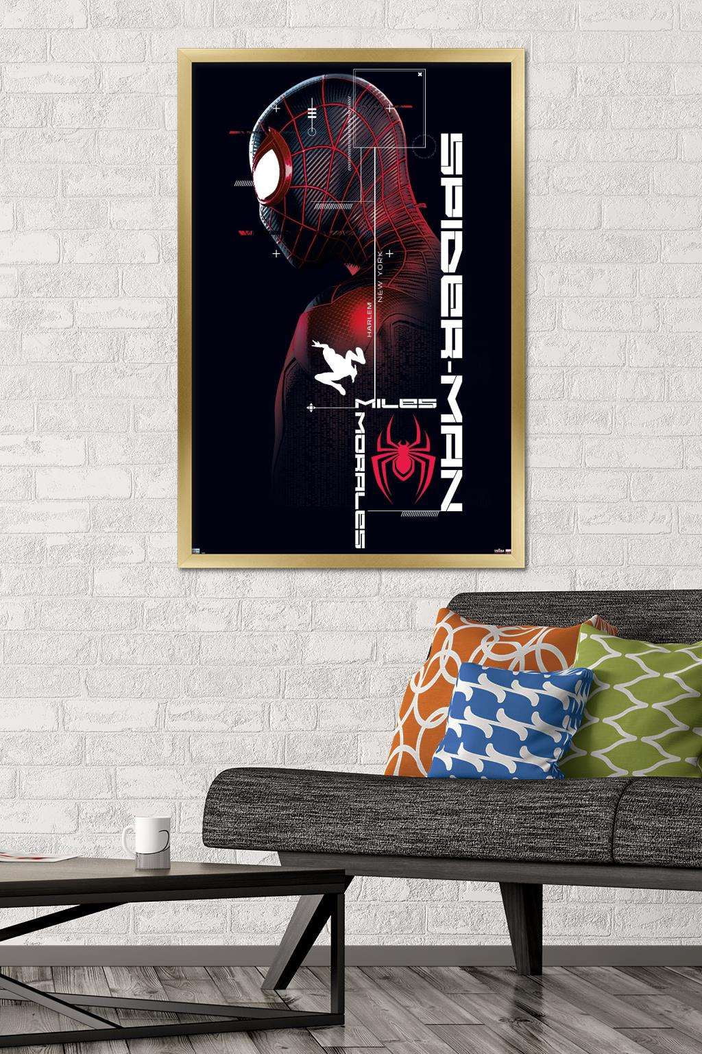 Marvel's Spider-Man: Miles Morales - Miles Wall Poster, 22.375" x 34", Framed