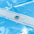 thumbnail image 6 of Shower Curtain Liner - Premium Clear Light Blue Peva Shower Liner With 3 Magnets An[238], 6 of 6
