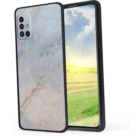 Marble111-220 Phone Case, Degined for Samsung Galaxy A51 4G Case Men Women, Flexible Silicone Shockproof Case for Samsung Galaxy A51 4G