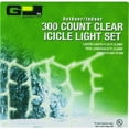 thumbnail image 2 of J Hofert Mini Incandescent Icicle Light Set - Flashing - 1 Piece, Clear, 2 of 3