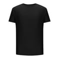 thumbnail image 5 of EWASWON Men's Slim Fit Graphic T-Shirt for Summer Casual & Beach Vacation - Soft Cotton Crew Neck Short Sleeve Tees,Black,Size XL, 5 of 5