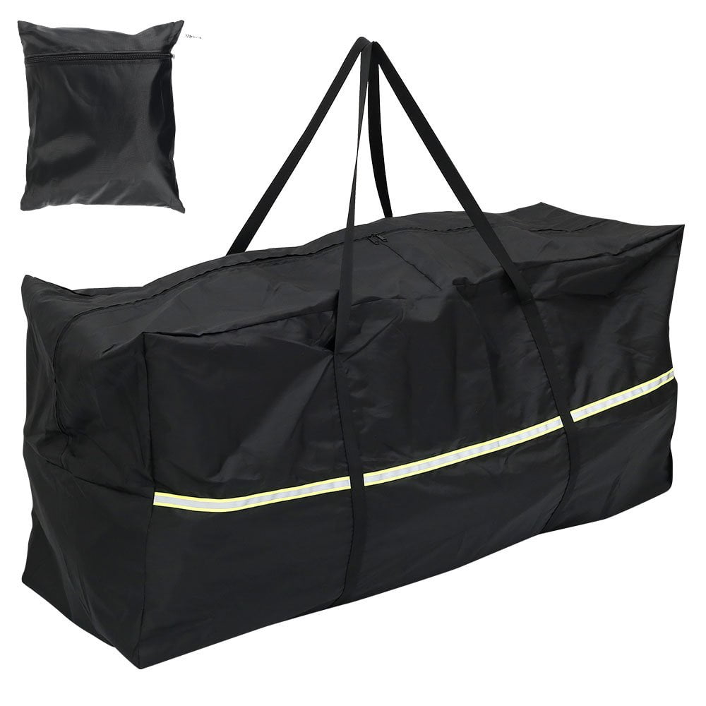 Sac De Rangement Imperméable Pour Coussins De Terrasse - Sac De Rangement à Fermeture éclair En Tissu Oxford 210D Très Résistant Et Indéchirable Pour Sapin De Noël (gris, 173 X 76 X