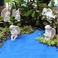 thumbnail image 2 of Estacas de jardín de ángel decorativas Estatua de ángel de jardín de hadas de ángel en miniatura para decoración de césped de porche de patio Zulema Estatua de ángel, 2 of 8