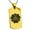 Gold, variant on Stainless Steel Sakai Samurai Crest Engraved Dog Tag Pendant Necklace