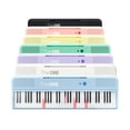thumbnail image 1 of The ONE Smart Keyboard COLOR Teclado de piano de 61 teclas, teclado musical con 256 timbres, 64 polifonía, 2 parlantes, luces LED incorporadas y aplicaciones gratuitas (Azul), 1 of 5