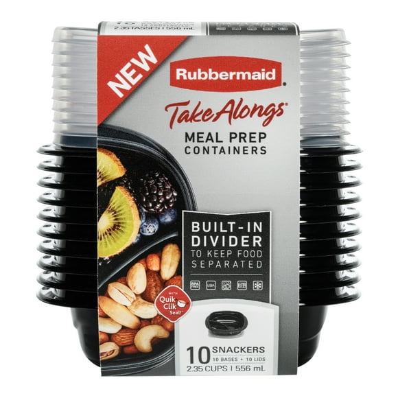Rubbermaid Divided Containers
