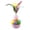 Pink, variant on Interactive Cat Tumbler Toy, Self Balancing Roller Ball With Feather Wand, Automatic Wobble Exercise Toy, Indoor Hunting Play Toy, Catnip Compatible Entertainer For Kittens Adult Cats