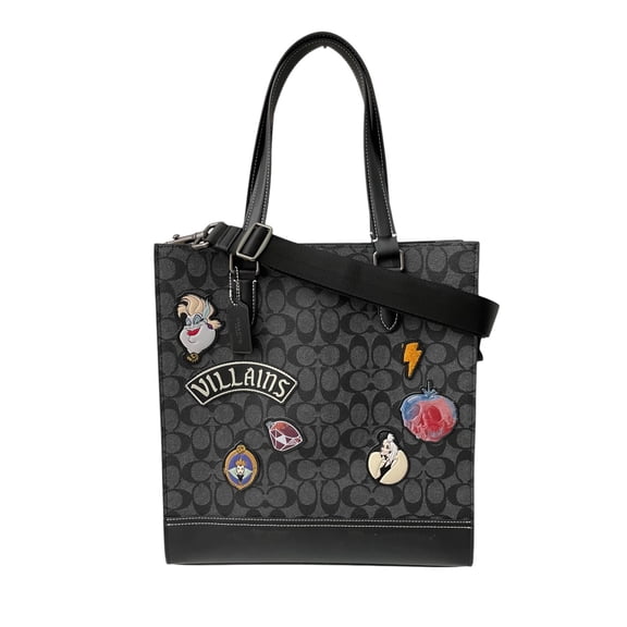 Bolsa Coach estilo Tote Villanas