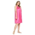 thumbnail image 2 of Casual Nights Women's Tricot Sheer Lace Sleeveless Nightgown, 2 of 4