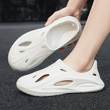 

Comfy Non Slip Breathable Casual Soft Sole EVA Slippers For Men Outdoor Activities Men s Solid Slip On Clogs