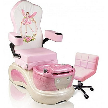 Kids Pedicure Chair Pink Pixie Childs Pedicure Spa Nail Salon Furniture Equipment