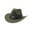 Green#95, variant on LIIPEE Boys Girls Cowboy Hat Wide Brim Jazz Hats Child Casual Casual Daily Party Cap,,One Size