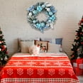 thumbnail image 5 of Christmas Decoration Wreath Door Hanging Christmas Scene Arrangement Wall Hanging Decor, PVC Material, Suitable for Entry Doors and Hallways, Reusable, Elegant Design, 5 of 7